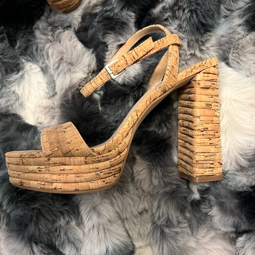 Chunky heel Steve Madden platform sandals